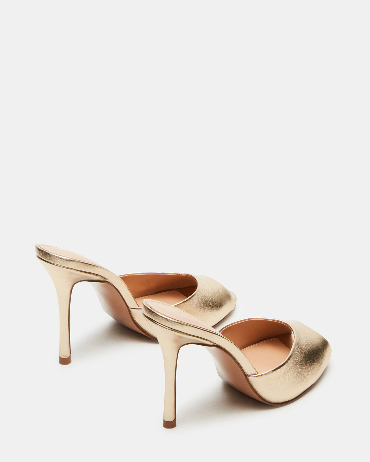 PRIYA Gold Leather Women's Mule