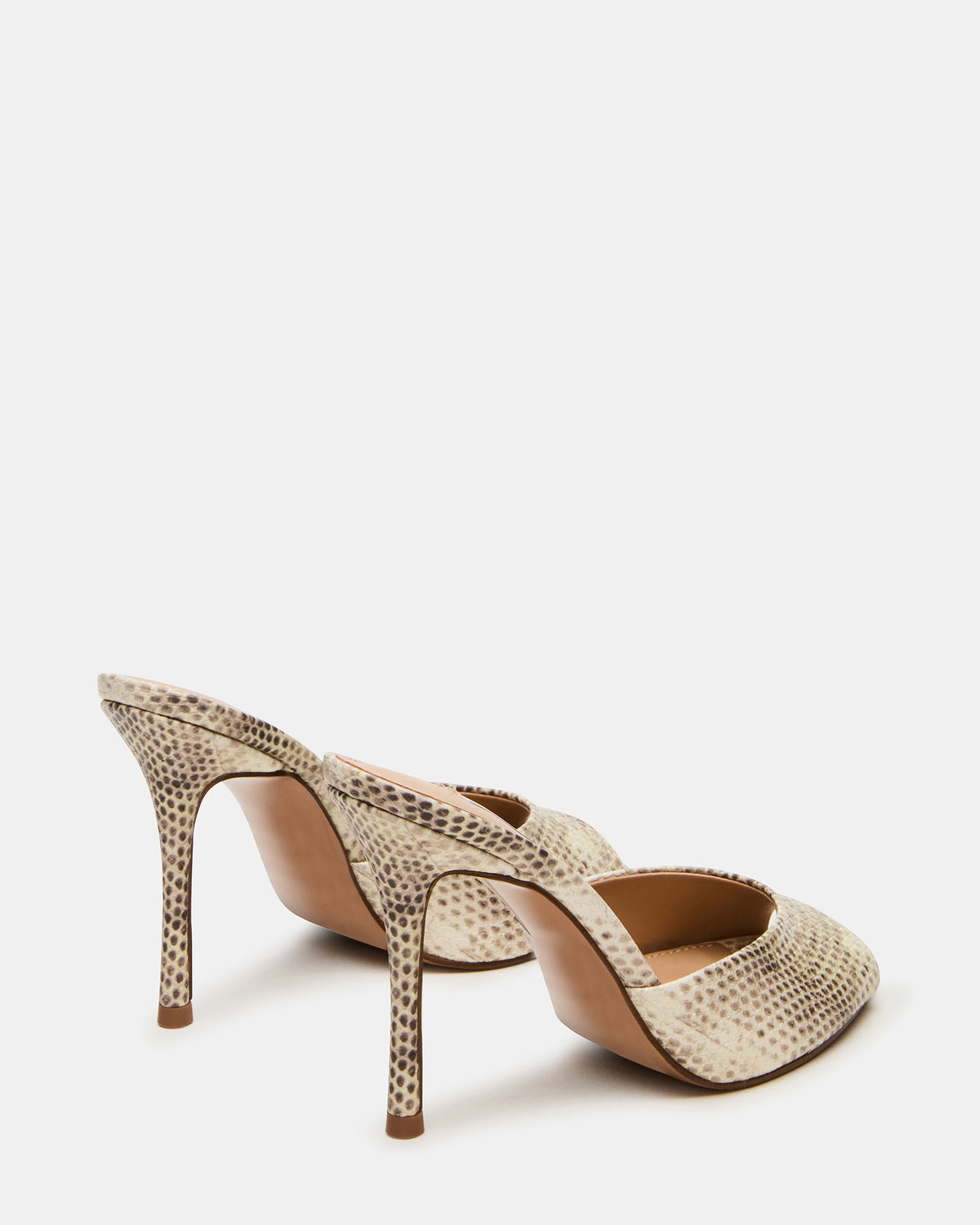 PRIYA Natural Snake Mule Women's Heel