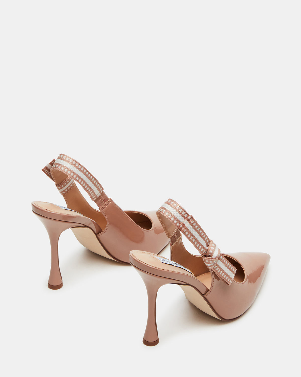 BRI Blush Patent Slingback Pump Women's Heel