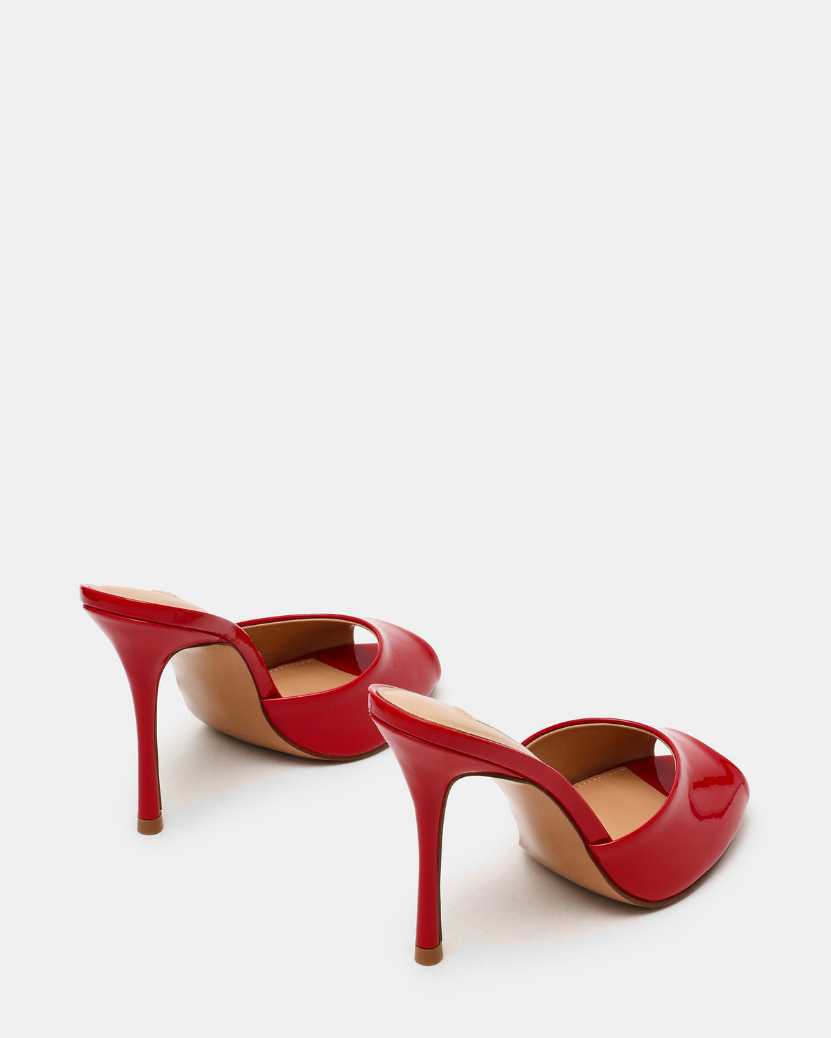 PRIYA Red Patent Mule Women's Heel