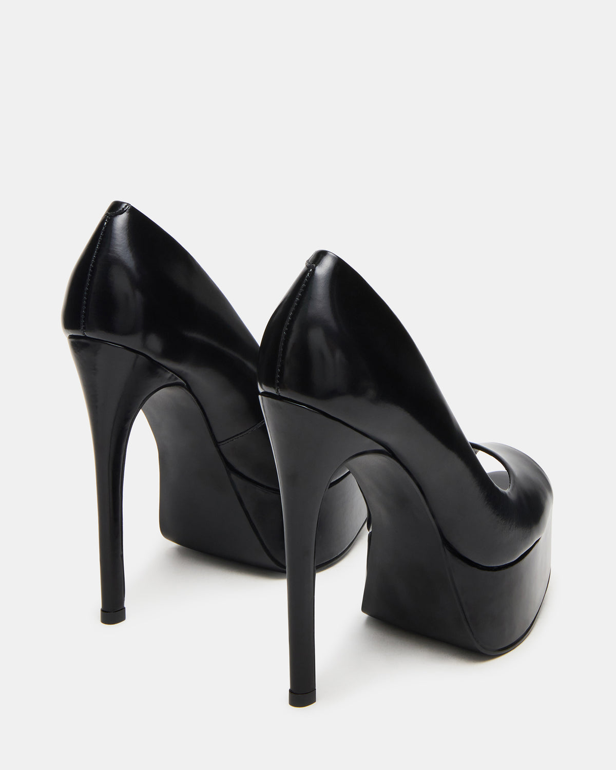 IVES Black Box Platform Square-Toe Stiletto Women's Heel