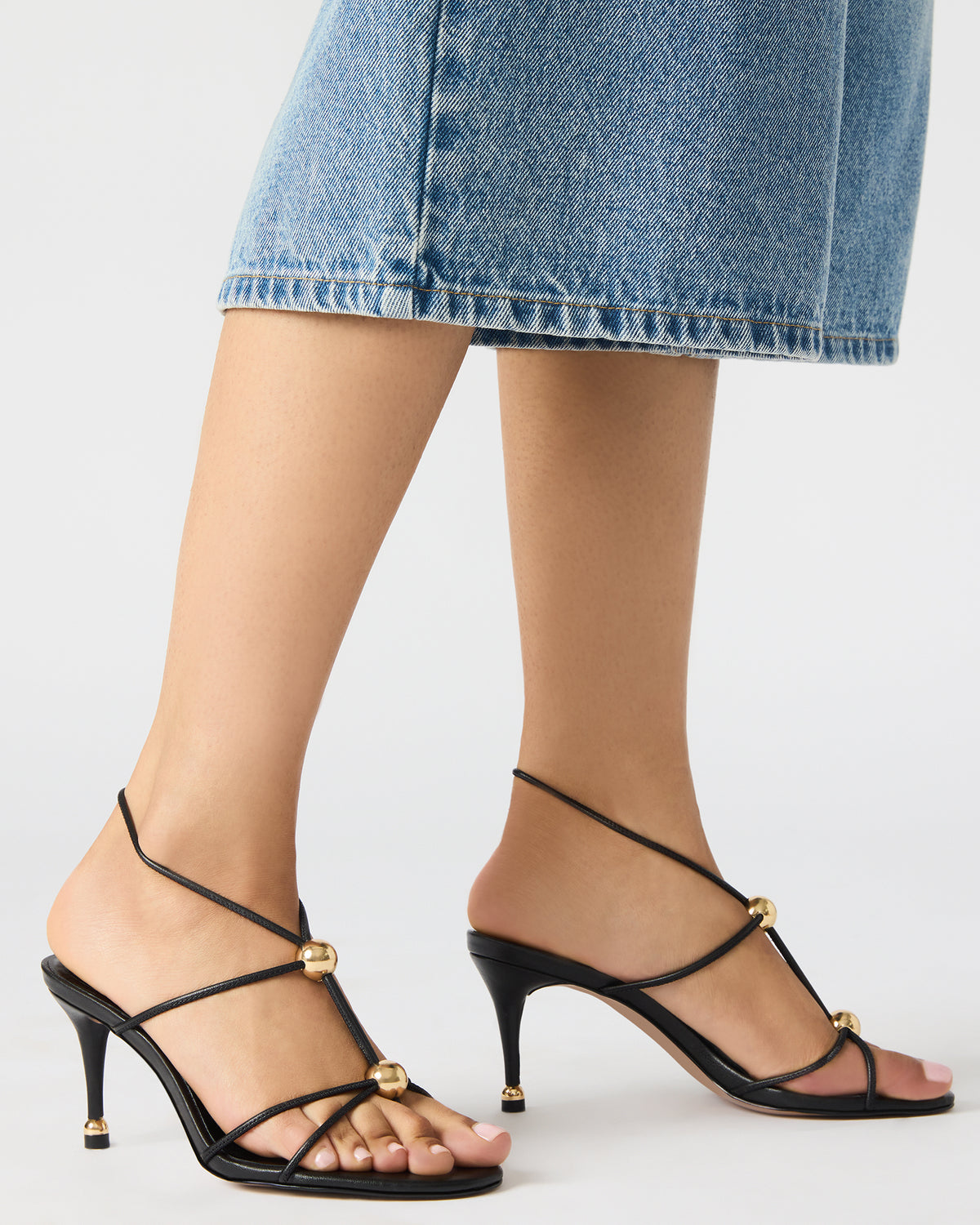 RAMOS Wine Strappy Stiletto Women's Heel