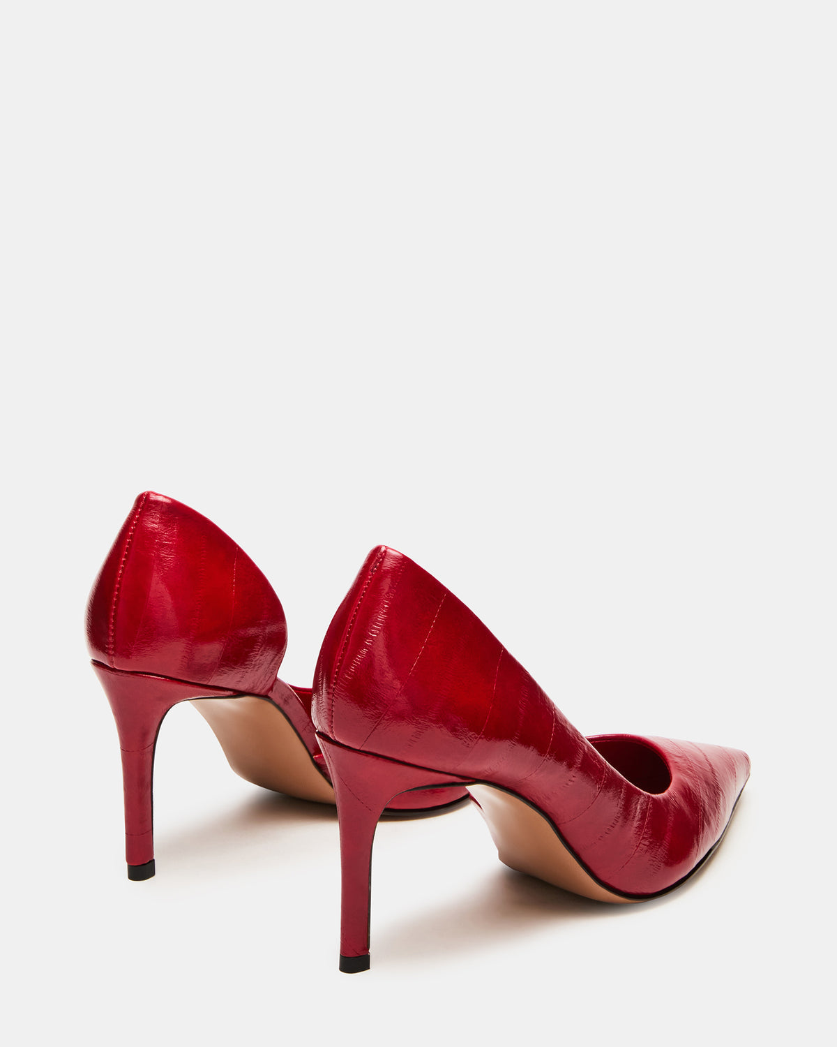 NULA Red Eeel Pointed-Toe Stiletto Pump Women's Heel