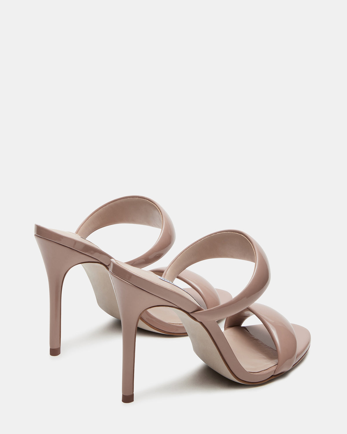 SATURN Blush Patent Stiletto Mule Women's Heel