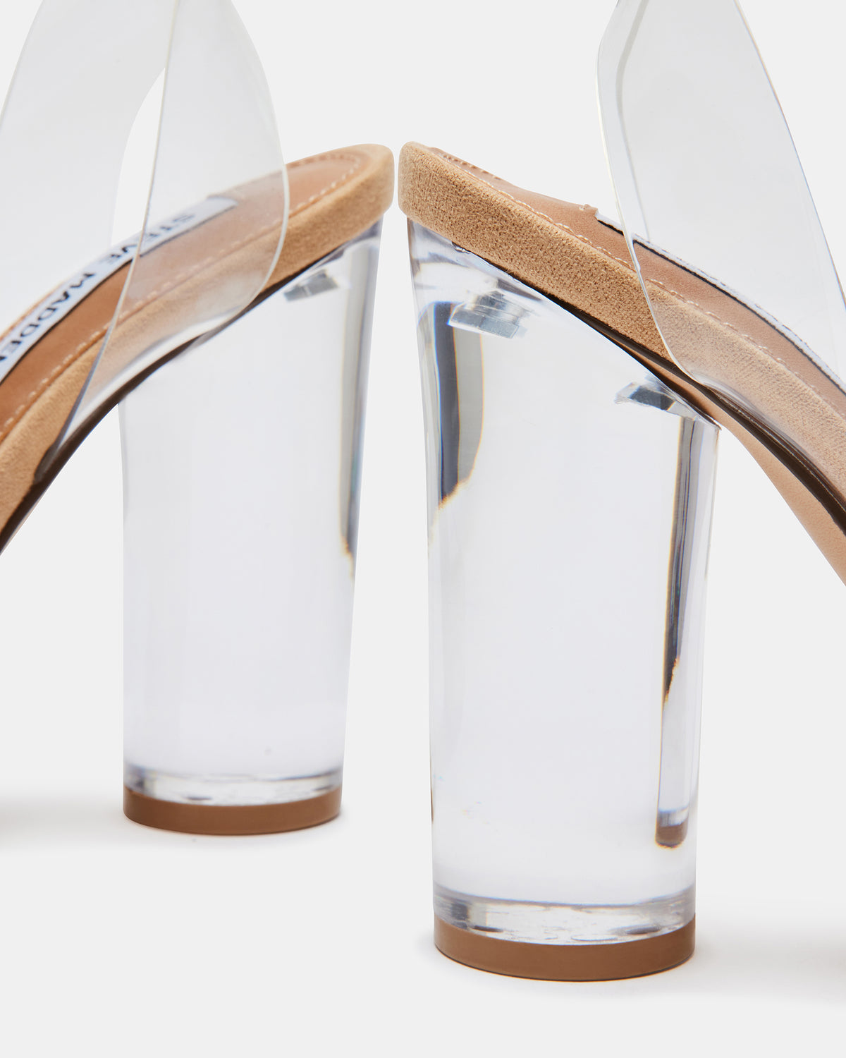 CLEARER Clear Heels | Women's Clear Block Heel