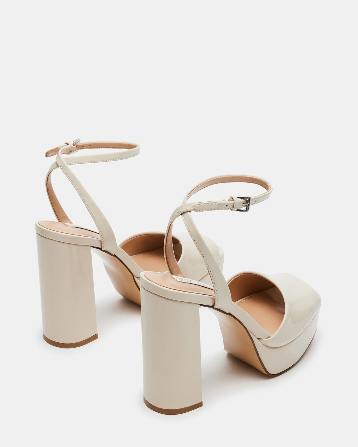 LOURDES Bone Patent Platform Heel | Women's Heels