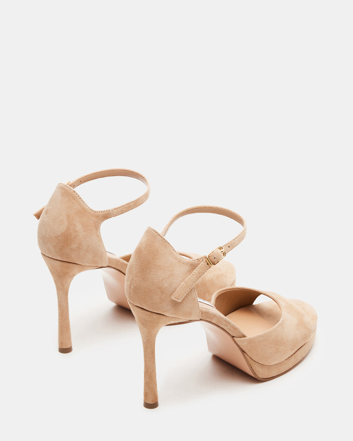 ESTER Tan Suede Strappy Heel | Women's Heels