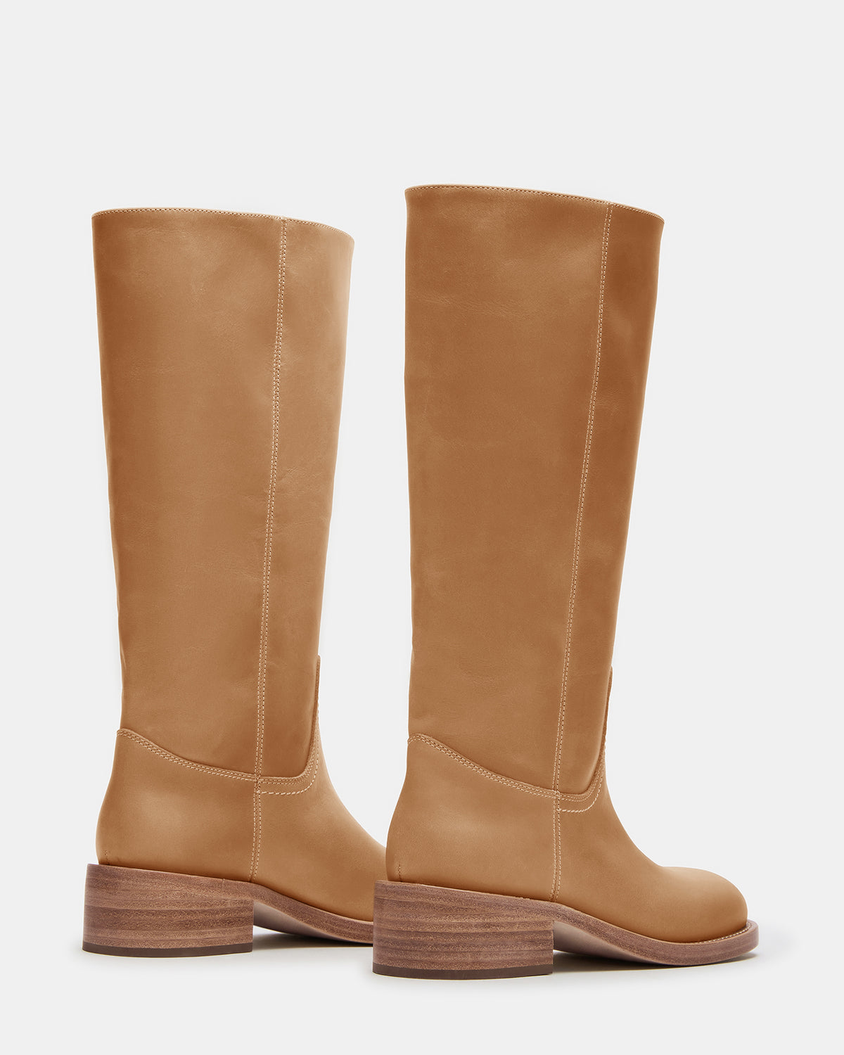 RIGGS Banana Leather Wide Calf Square-Toe Women's Boot
