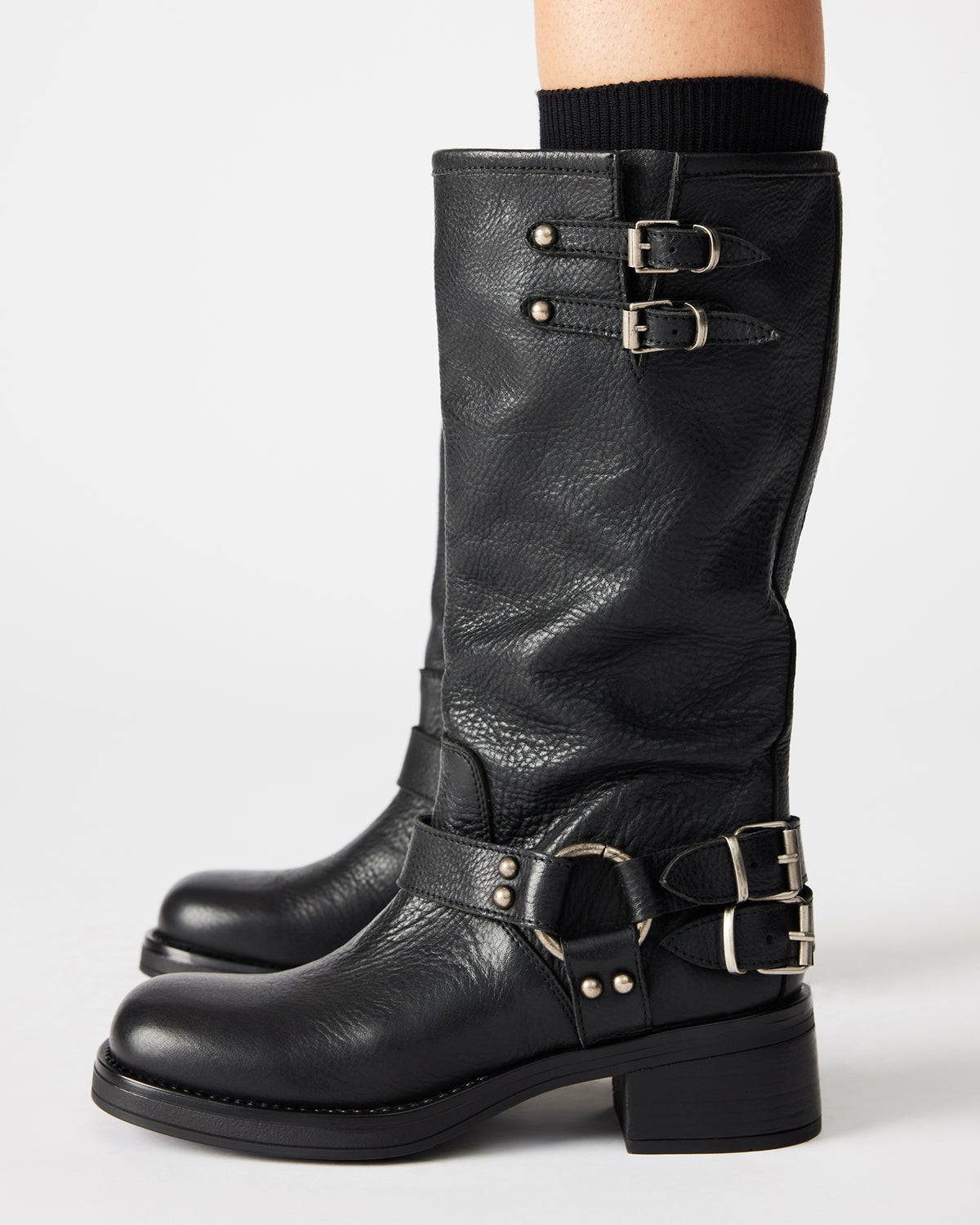 ASTOR Flannel Brown Multi Knee-High Women's Boot
