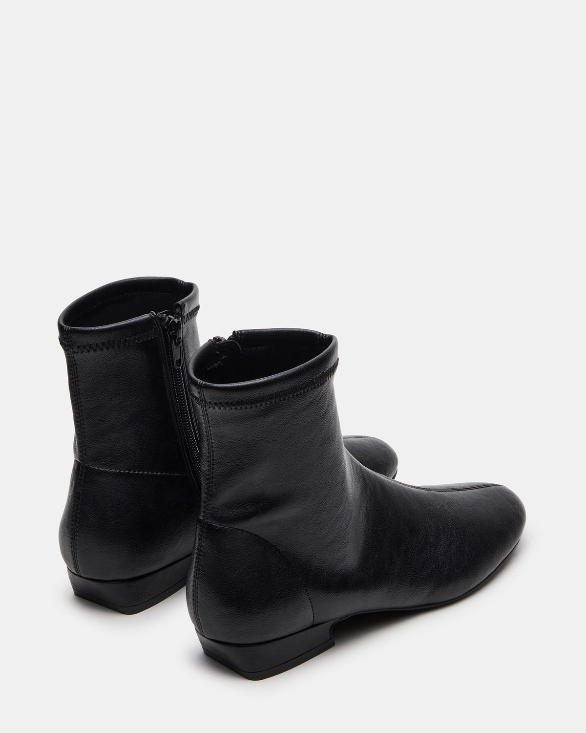 FINCH Black Round Toe Women's Ankle Boot