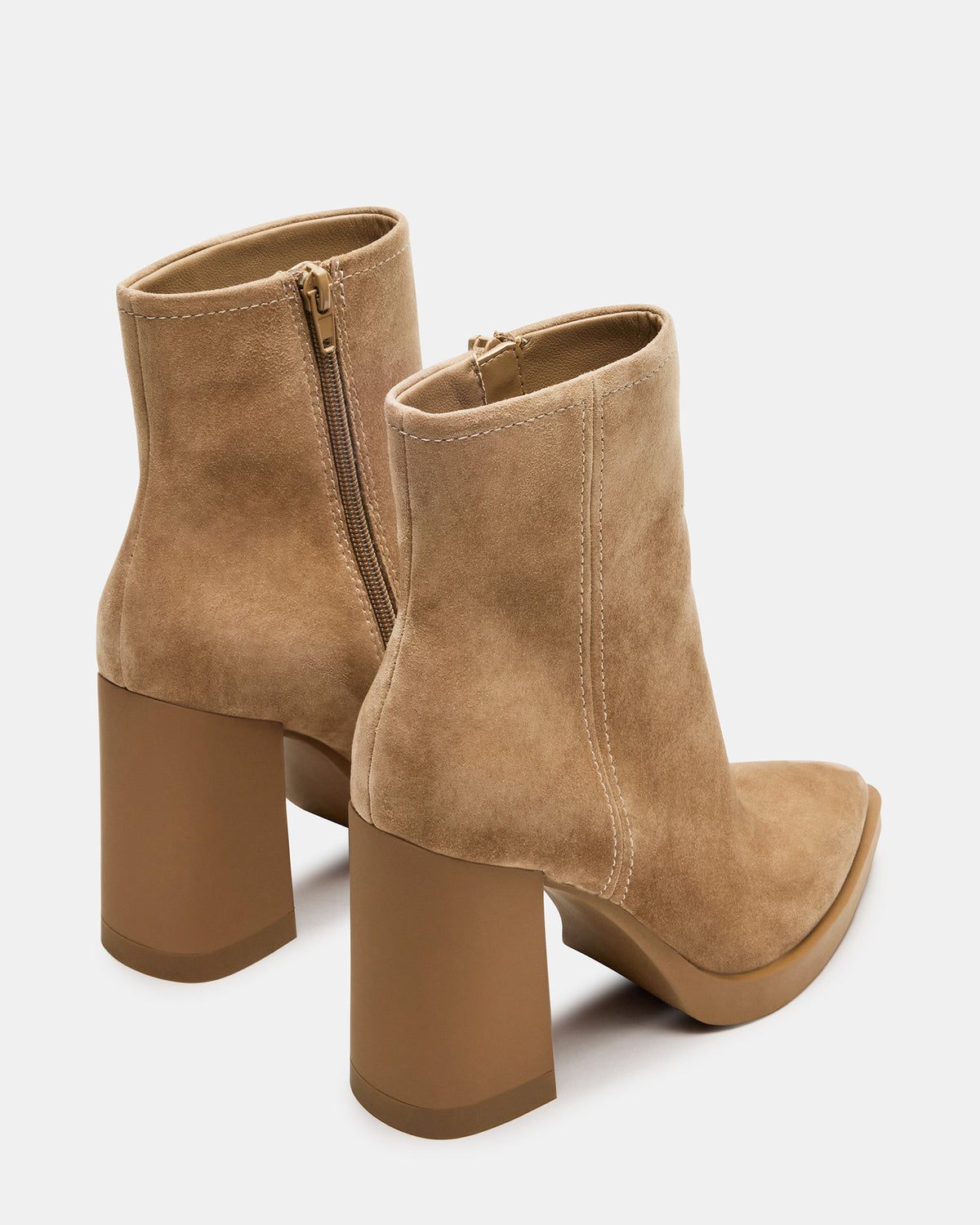 HARDEN Sand Suede Women's Pointed-Toe Ankle Boot