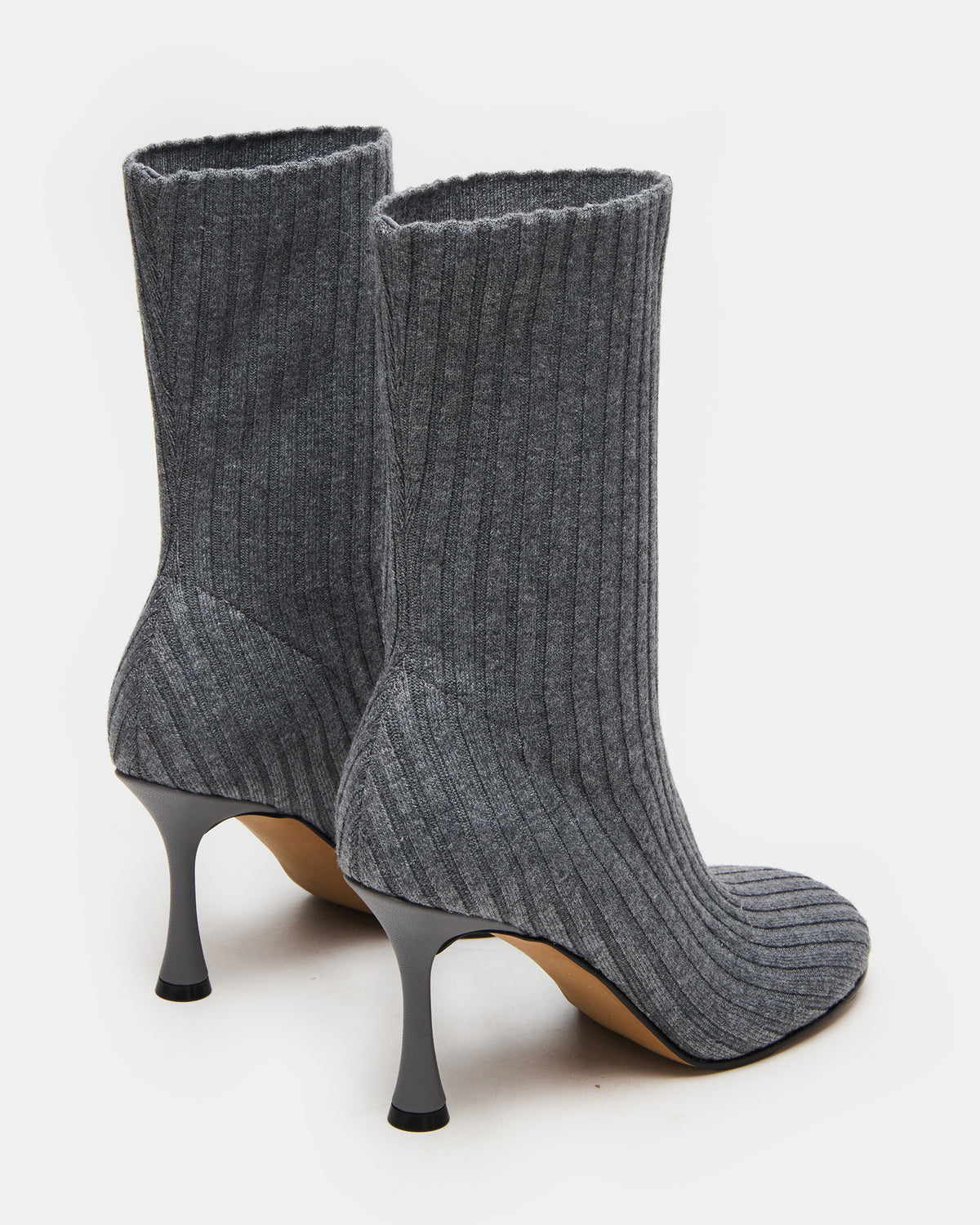 LORENZA Knit Grey Women's Ankle Boot