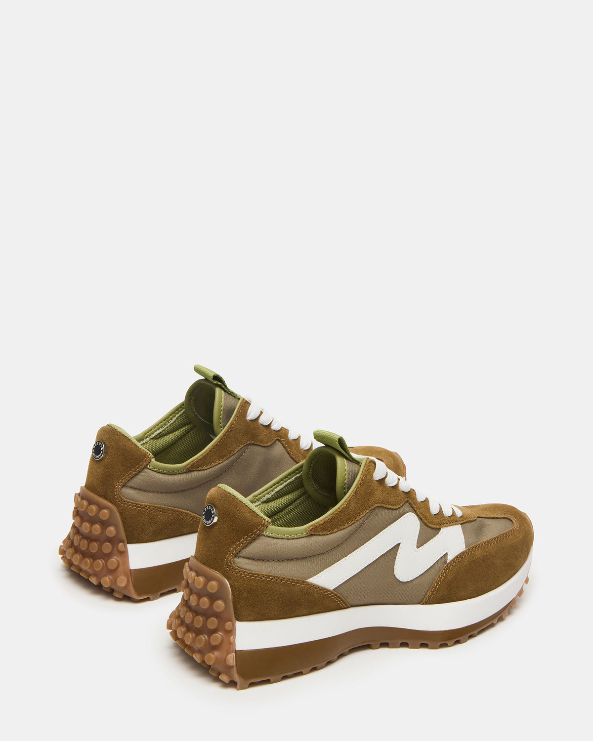 CAMPO Olive Multi Lace-Up Women's Sneaker