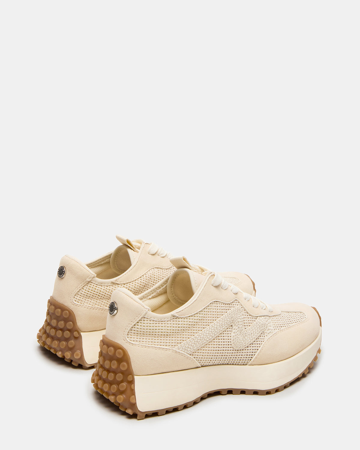 CAMPO Natural Raffia Lace-Up Women's Sneaker