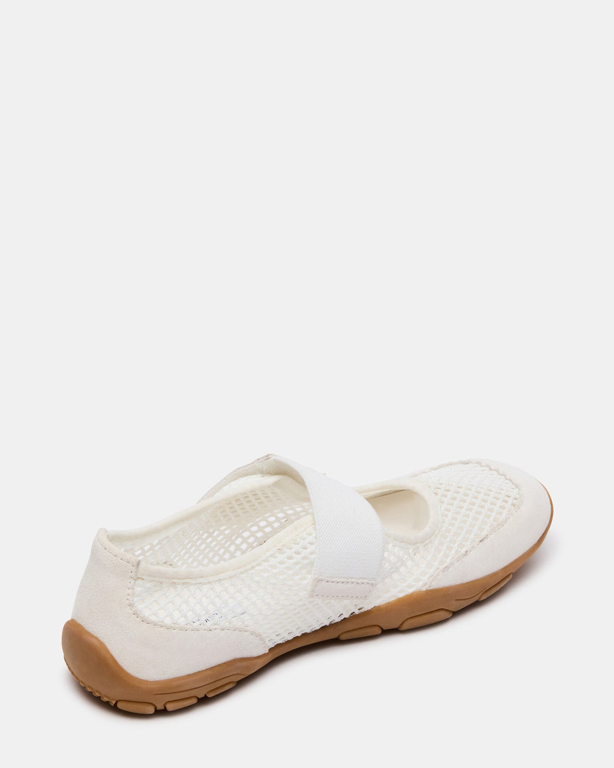 BANKS White Mesh Velcro Mary Jane Women's Sneaker