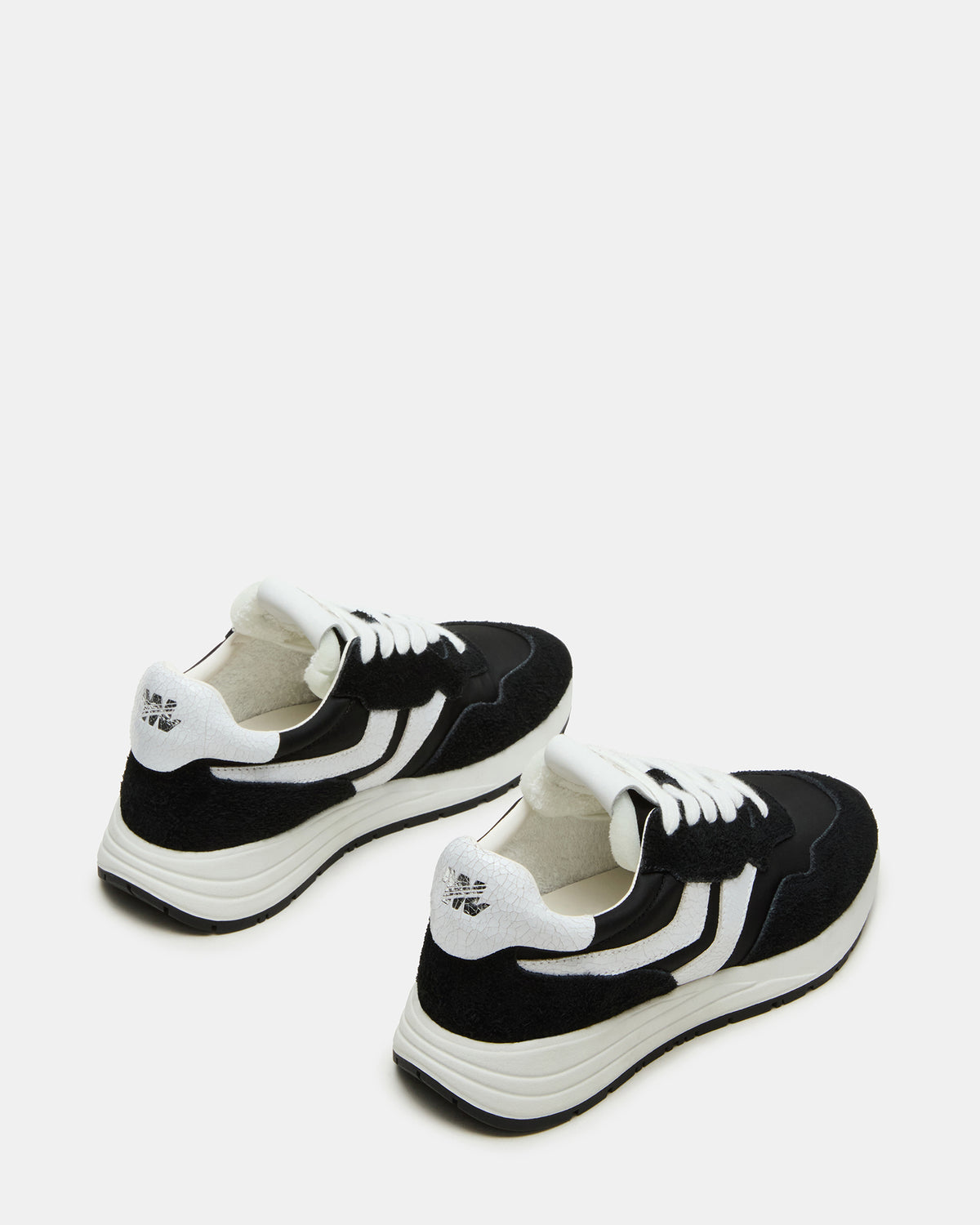 BURST Black Multi Women's Low-Top Lace-Up Sneaker