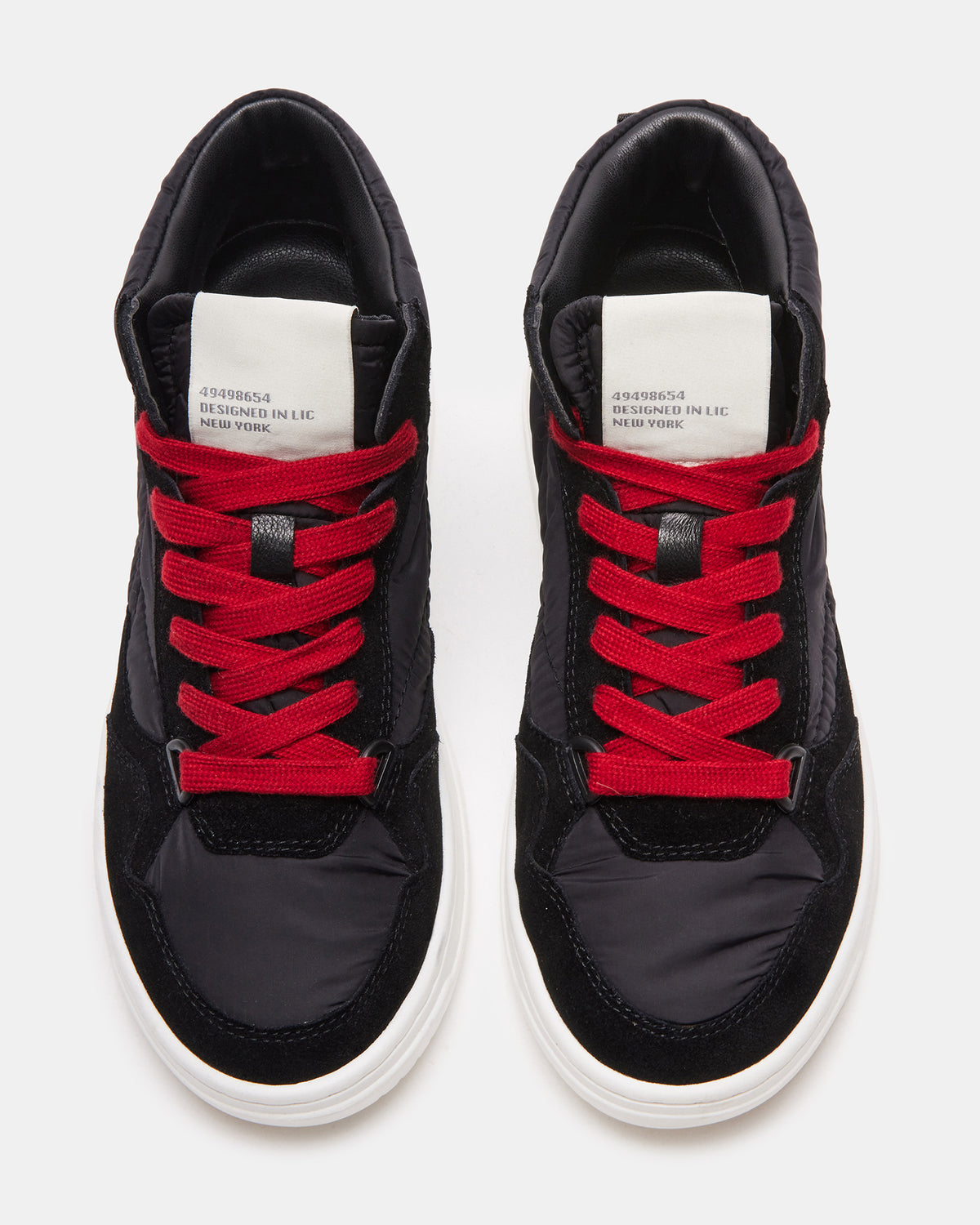 EVERETT Black Multi High-Top Lace-Up Sneaker | Women's Sneakers