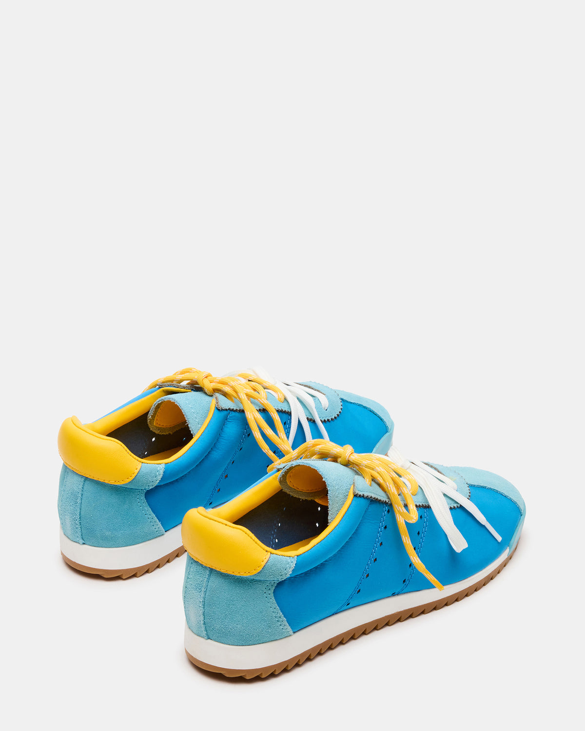 MIRAGE Blue/Yellow Low-Top Sneaker | Women's Sneakers