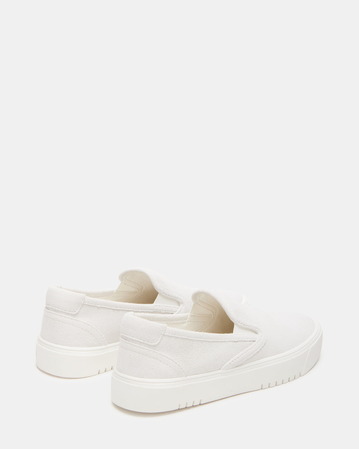 MURPHY White Suede Women's Low-Top Sneaker