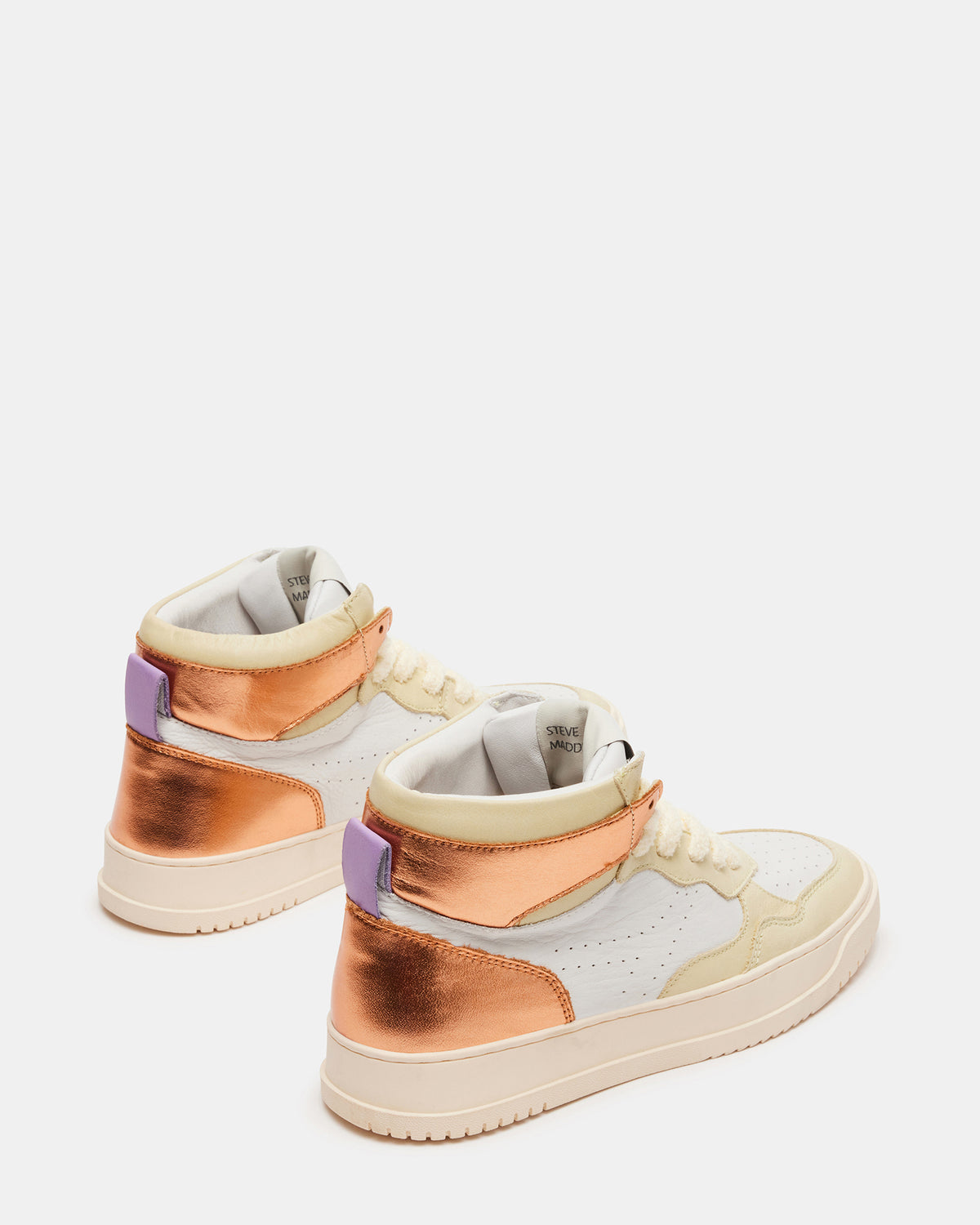MARKED Yellow Multi High-Top Lace-Up Sneaker | Women's Sneakers