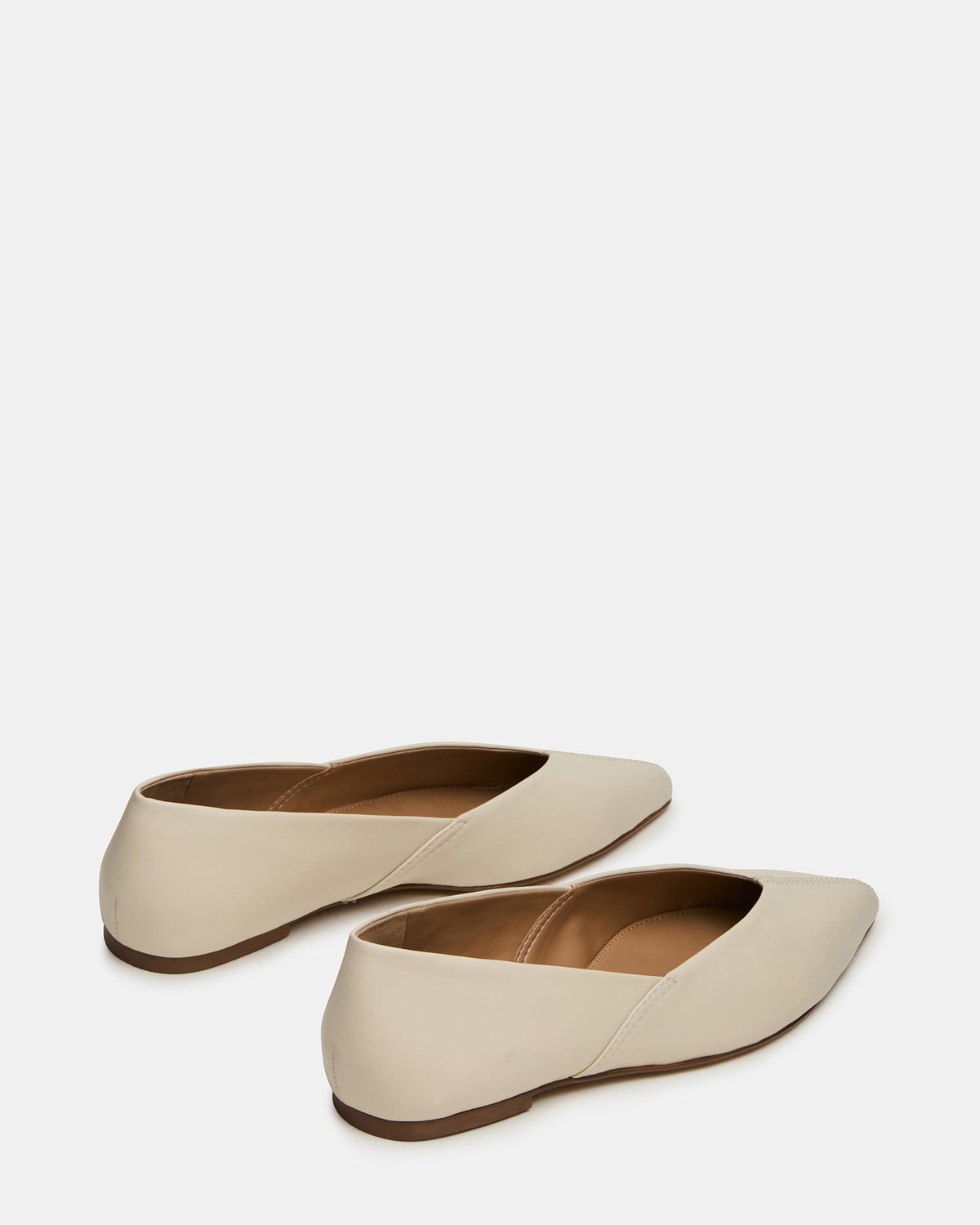TOVI Bone Leather Pointed-Toe Ballet Women's Flat