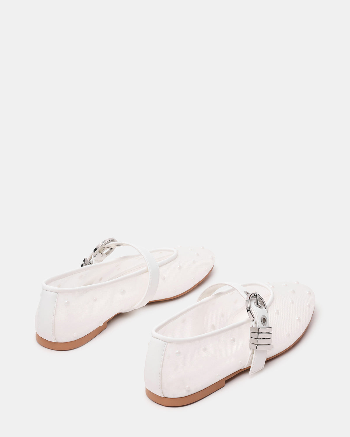 LUCIA Pearl Mesh Mary Jane Ballet Women's Flat