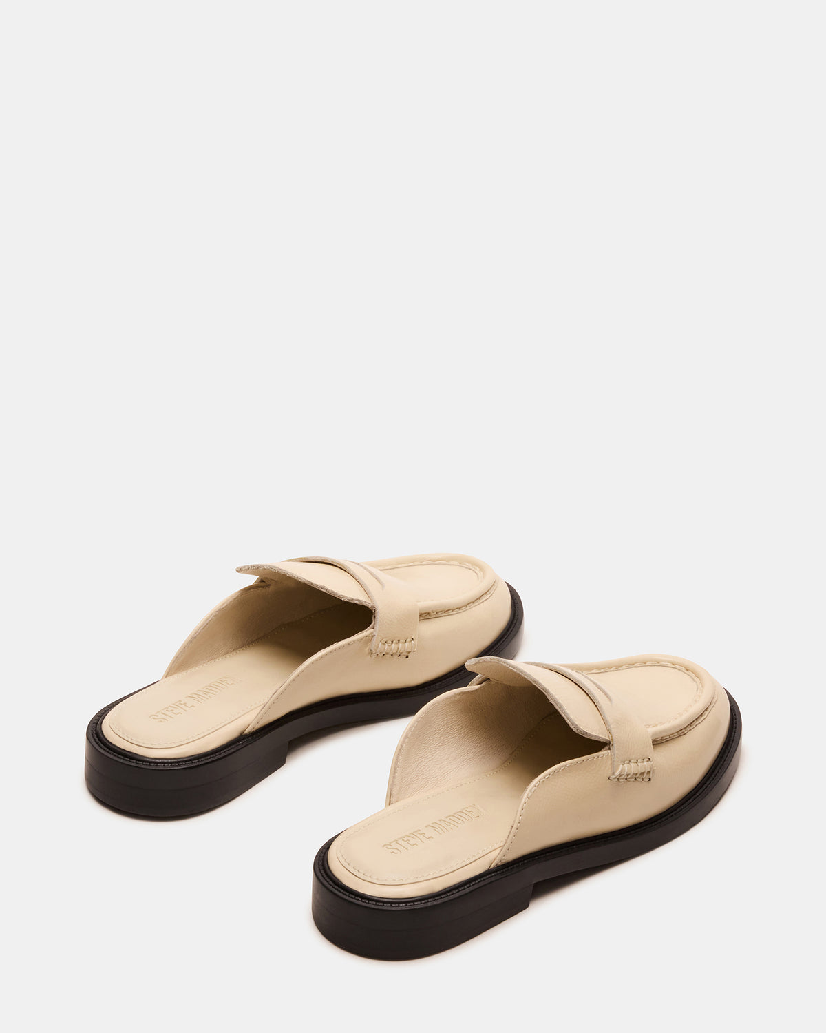 MULBERRY Bone Leather Women's Slip-On Mule Flat