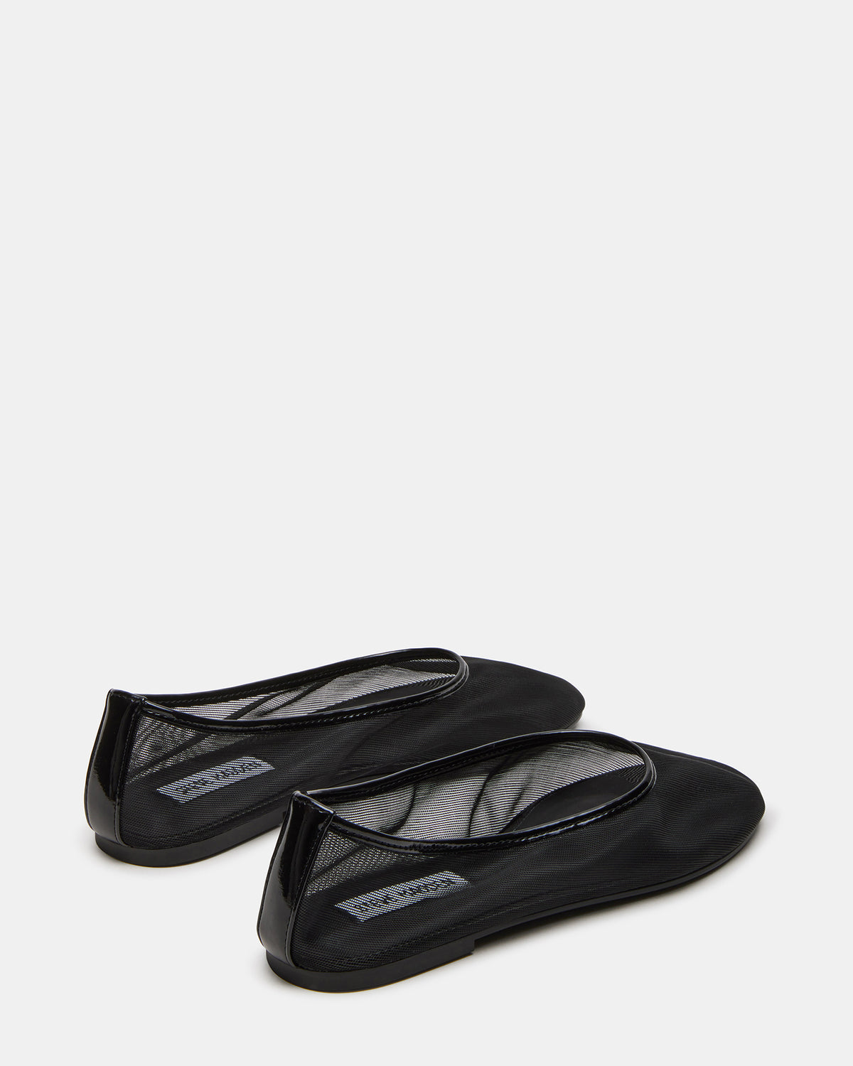 MEADOW Black Mesh Women's Ballet Flats