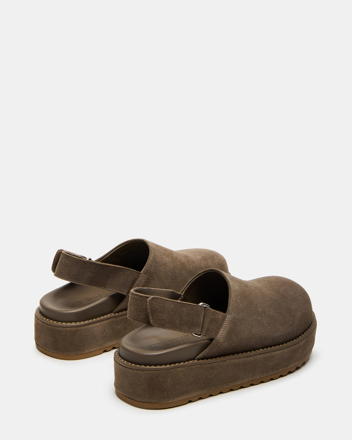 MELLOW Grey Sage Women's Slingback Platform Clog