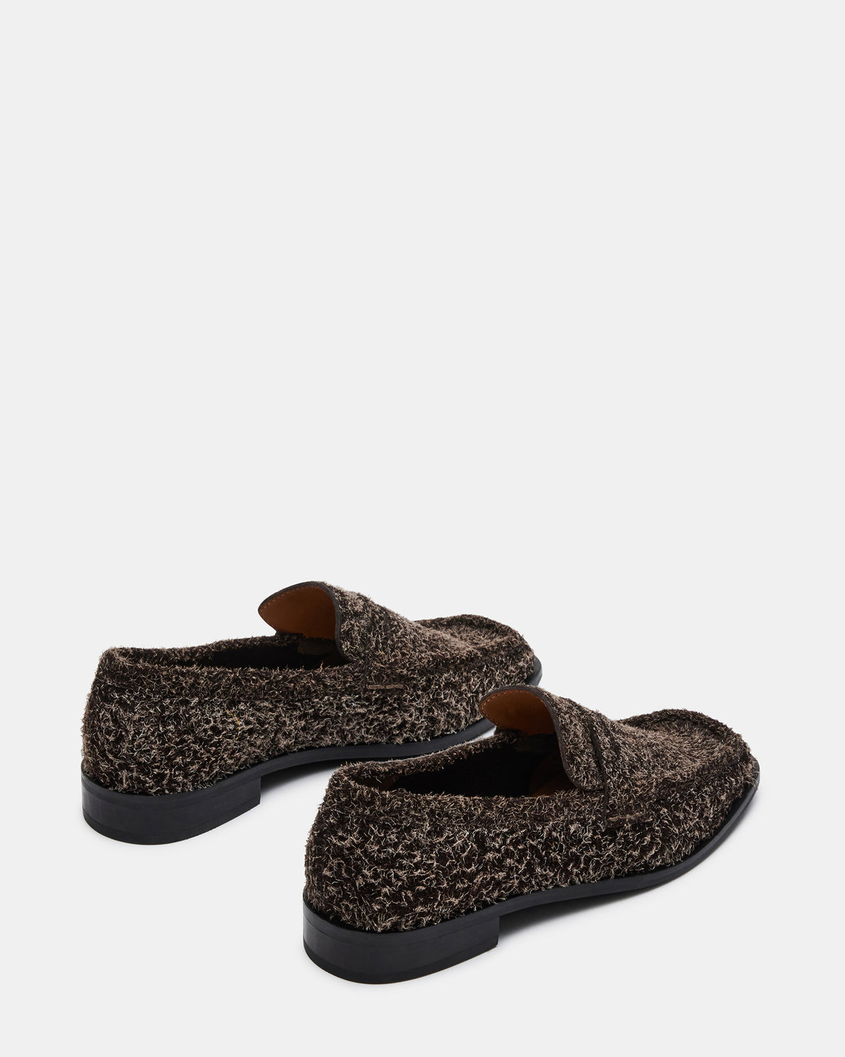 PARLOUR Brown Suede Square Toe Loafer | Women's Loafers