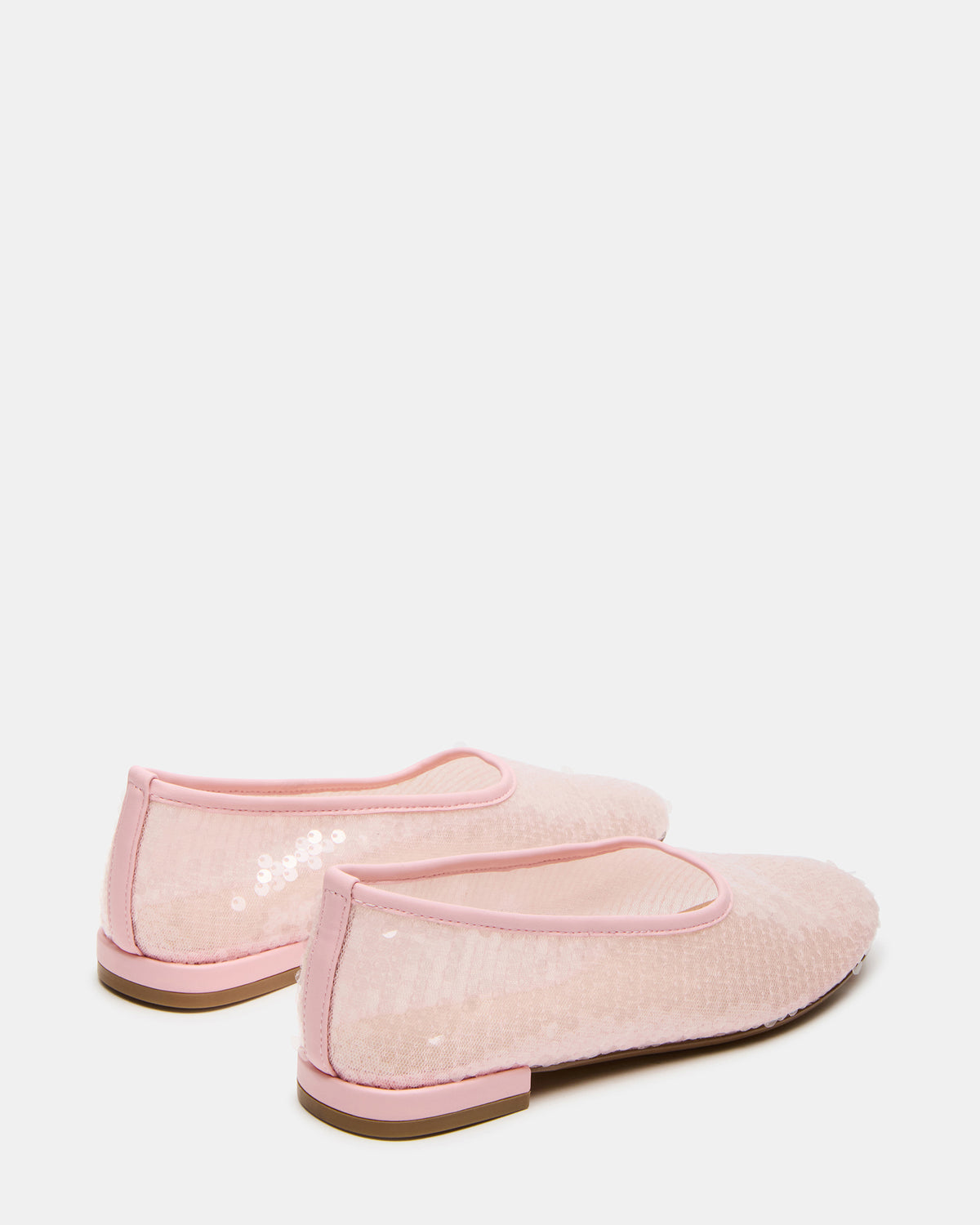 GARCELLE Pink Sequin Women's Ballet Flats Steve Madden PINK
