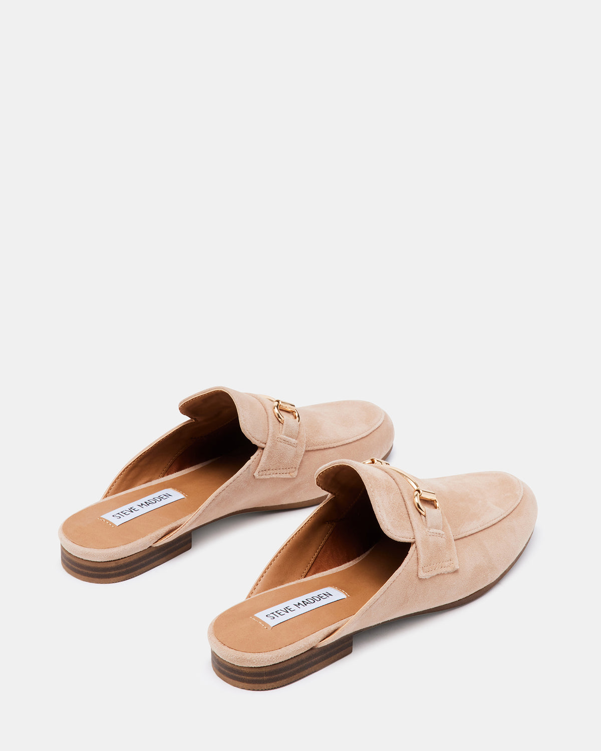 KANDI Camel Suede Women's Designer Loafers