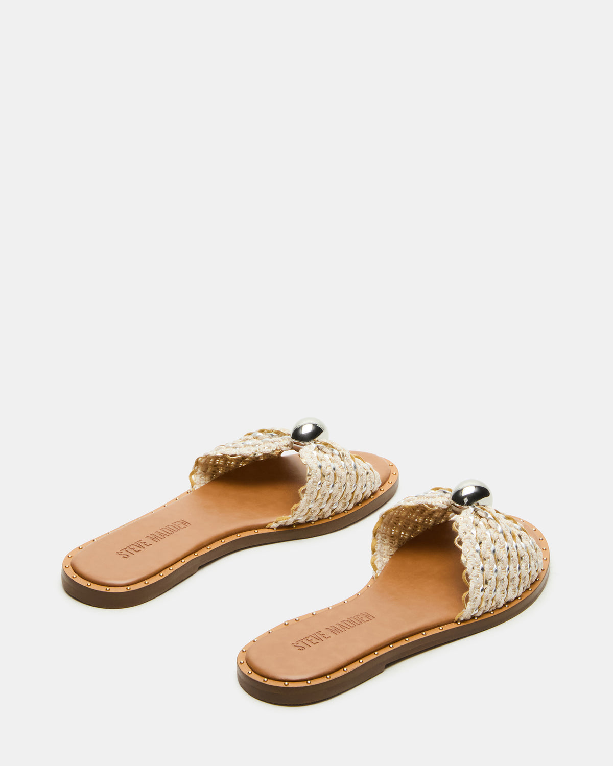 DIPSY Metallic Multi Slide Rounded Toe Women's Sandal