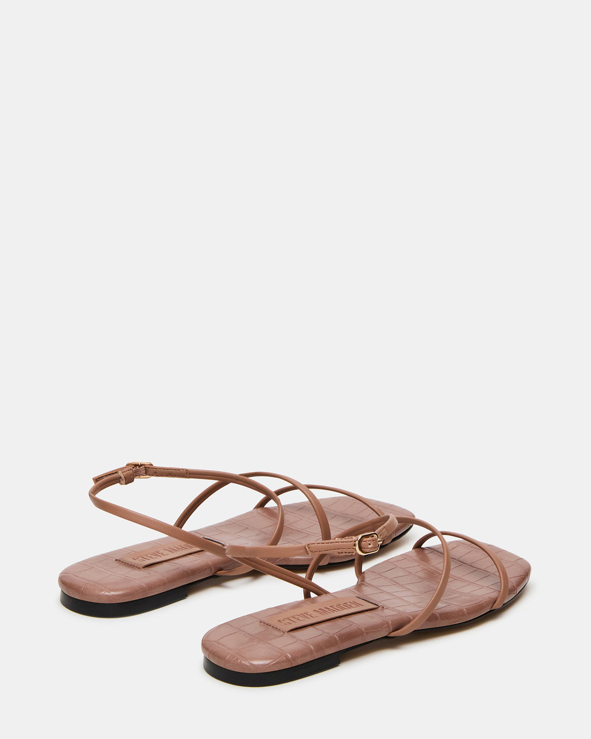 TANGO Mocha Square-Toe Strappy Women's Sandal