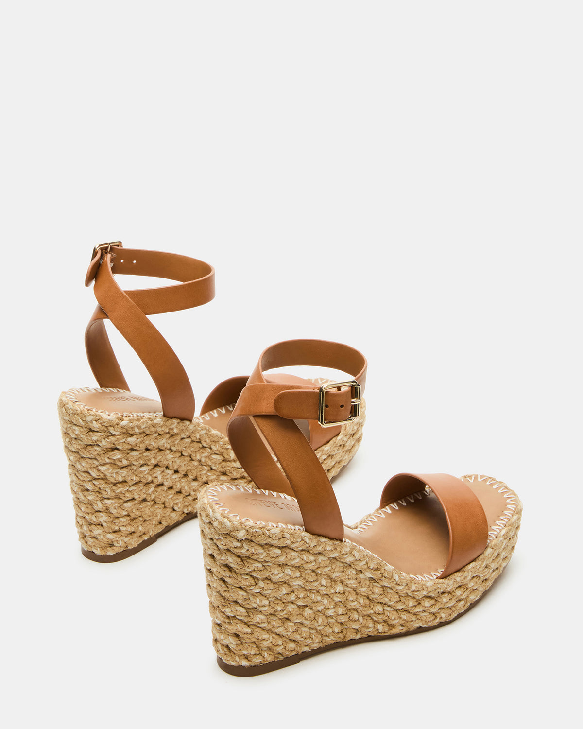 COSMO Tan Leather Rattia Women's Platform Wedge