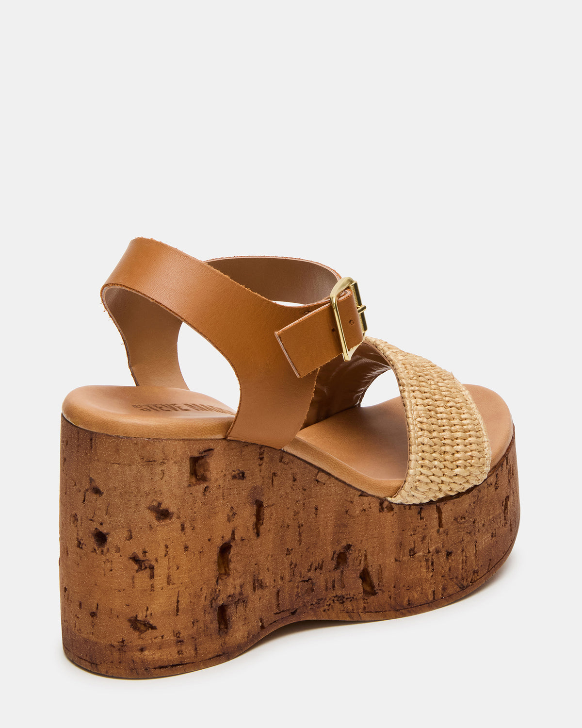 CABERNET Raffia Women's Platform Wedge Sandal