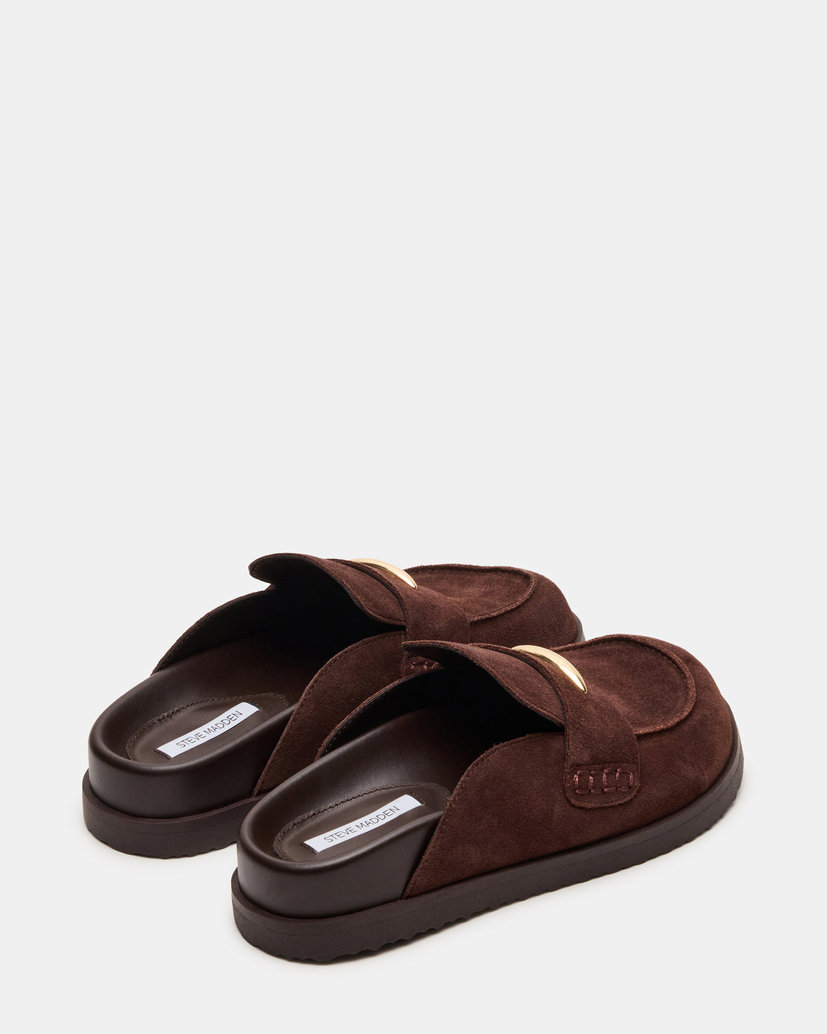 TOBIN Brown Suede Slip-On Mule Women's Flat