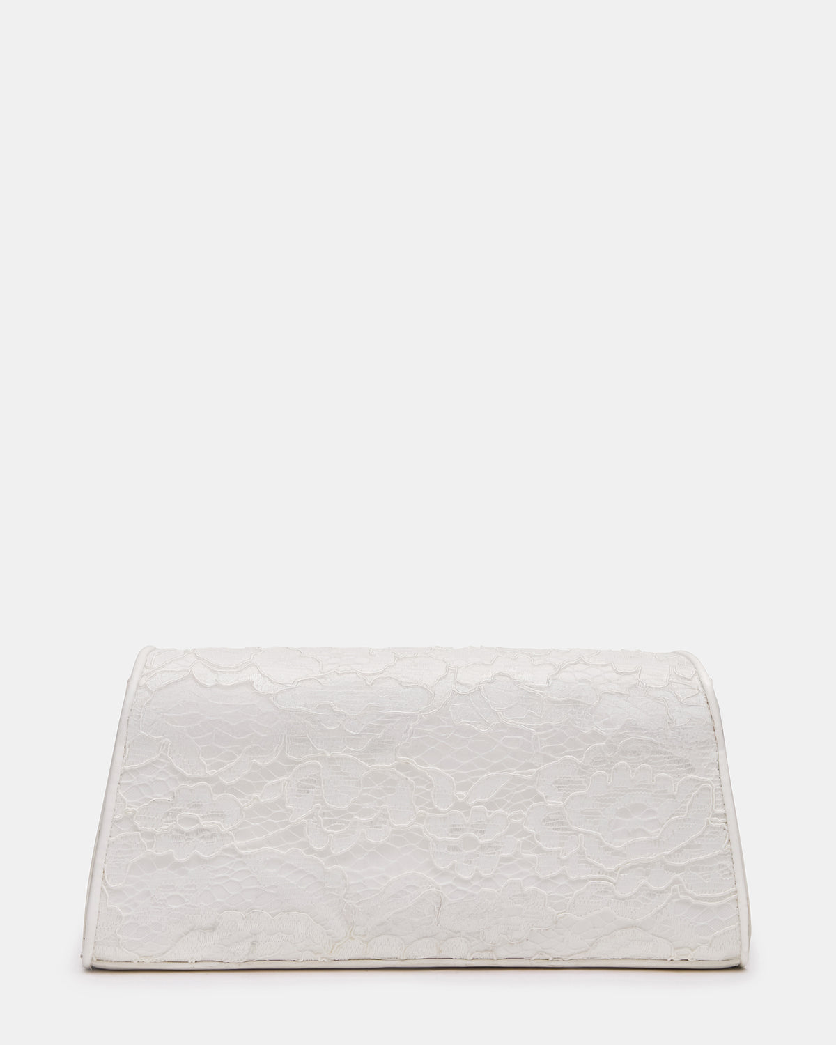 AVANT Bag White Lace French Binding Trapezoid Crossbody Clutch Handbag