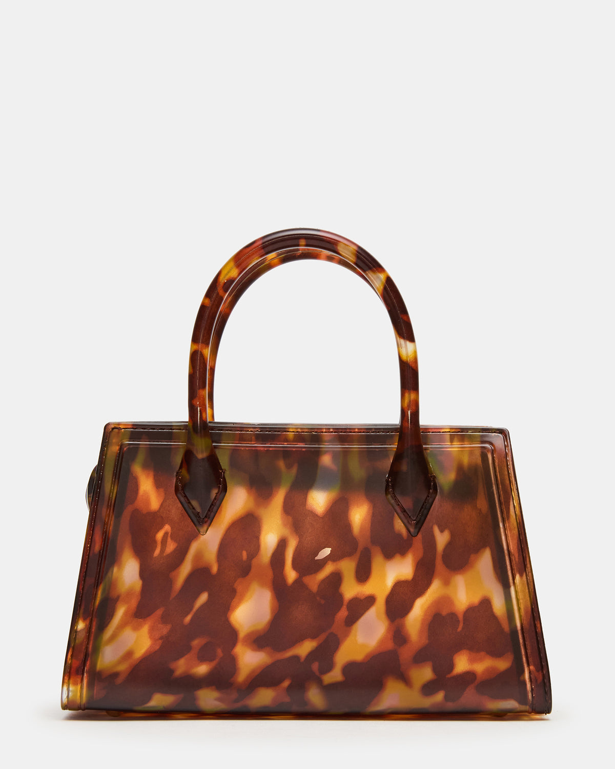 PEACH Jelly Bag Tortoise Mini Crossbody Top-Handle Handbag