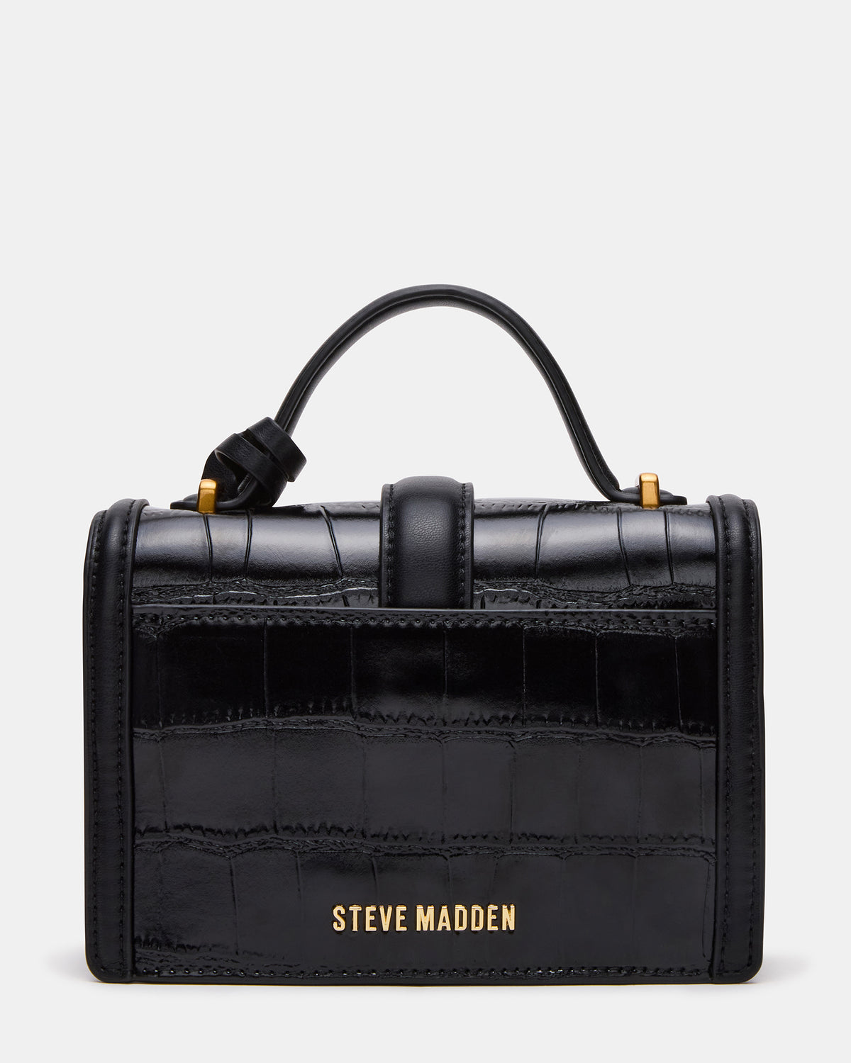 CLARK Bag Black Structured Top-Handle Mini Handbag
