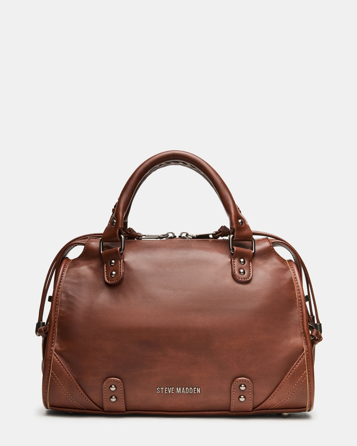 RIGGS BAG RUST Slouchy Top-Handle Crossbody Satchel Handbag