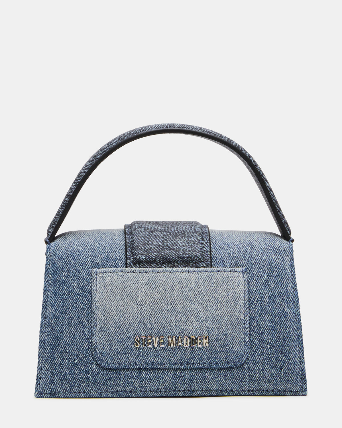 MISHELL Bag Denim Top-Handle Mini Handbag