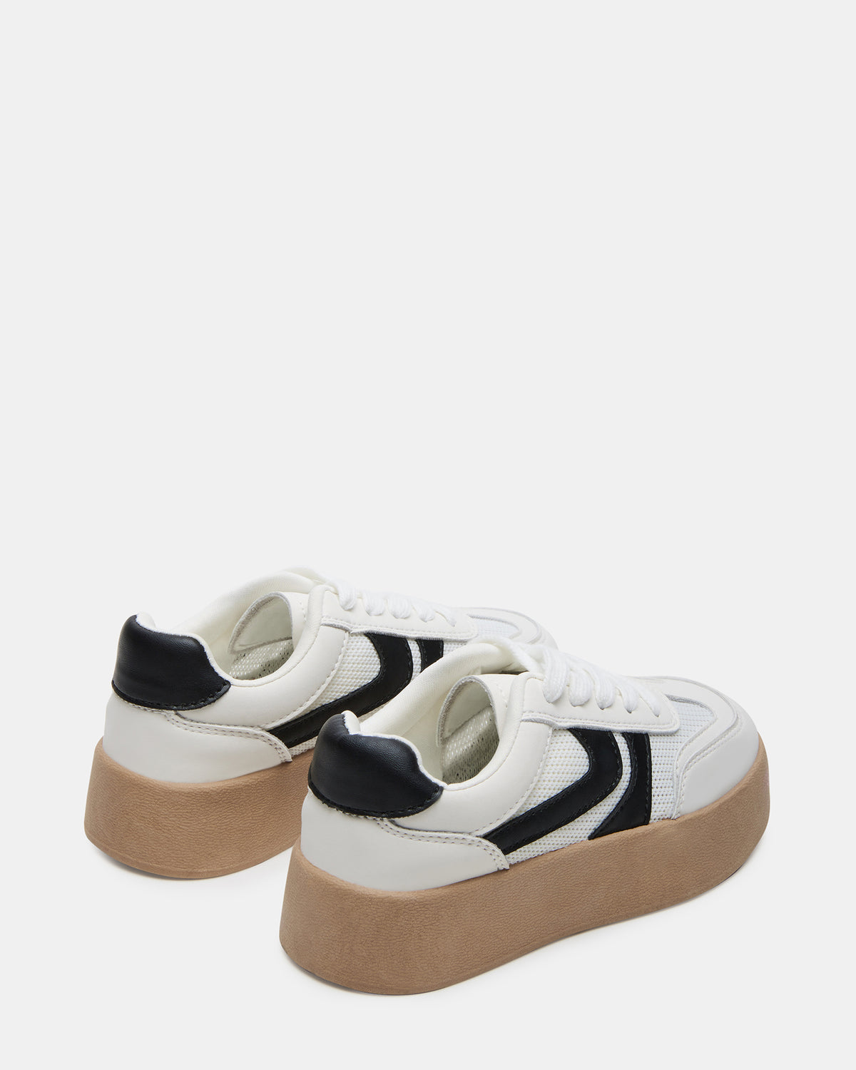 Kids' JERSEY White Girls' Low-Top Platform Sneaker