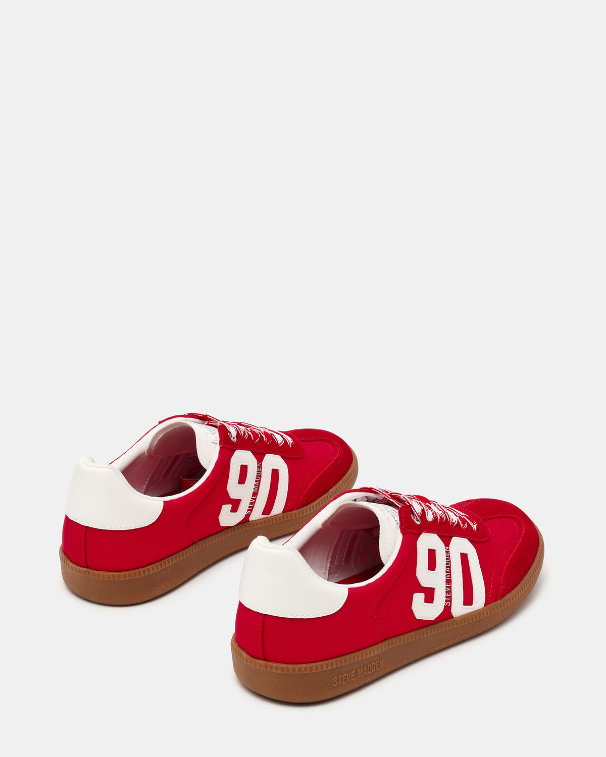 PACEY Red Multi Low-Top Lace-Up 90's Women's Sneaker