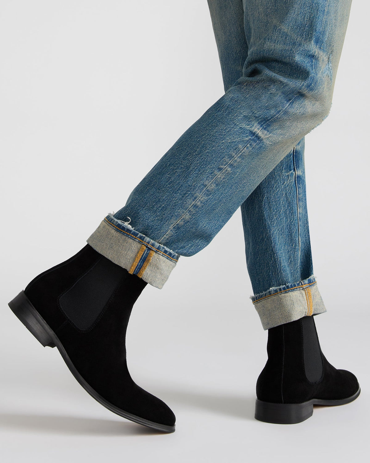 ALDAIR Black Chelsea Men's Ankle Boot