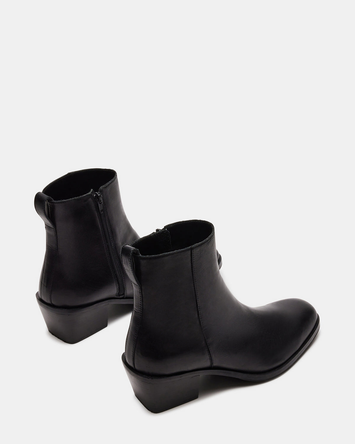 RICHIE Black Leather Men's Boots