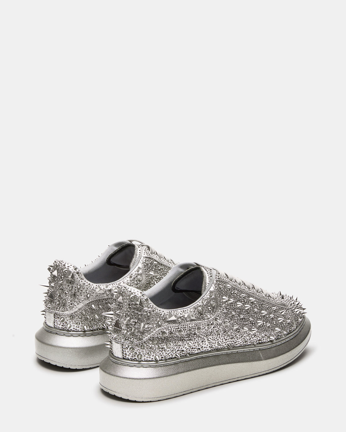 ICEBOX Pewter Metallic Men's Low-Top Lace-Up Sneaker