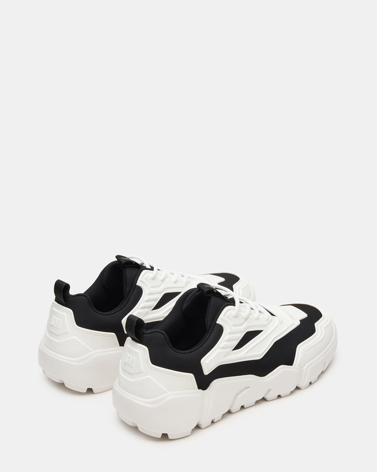 PACE Black/White Low-Top Lace-Up Men's Sneaker