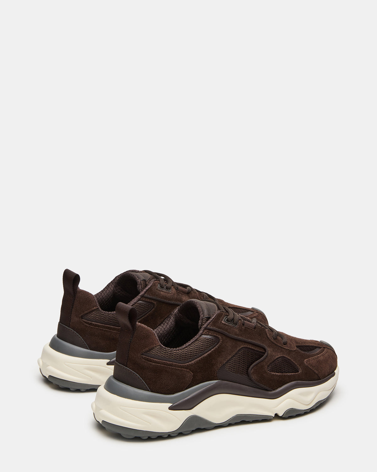 SALVADOR Brown Low-Top Lace-Up Men's Sneaker