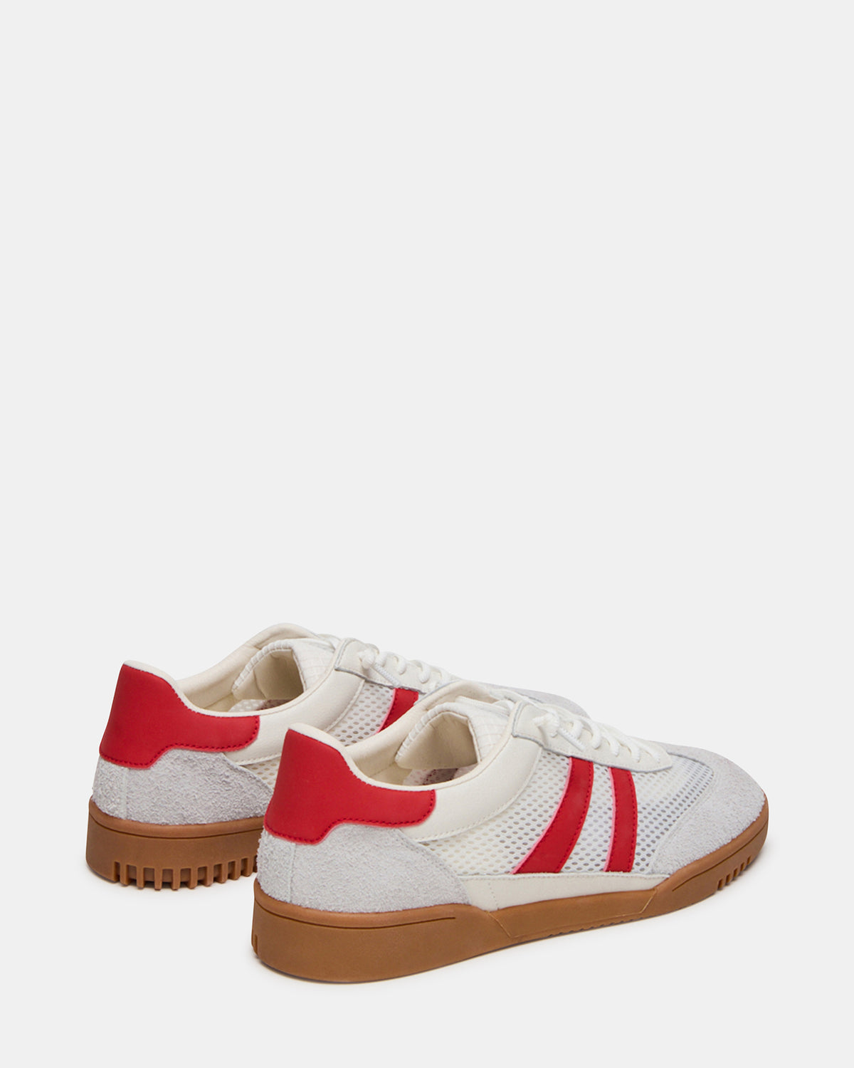 VIENTO White Multi Low-Top Lace-Up Men's Sneakers